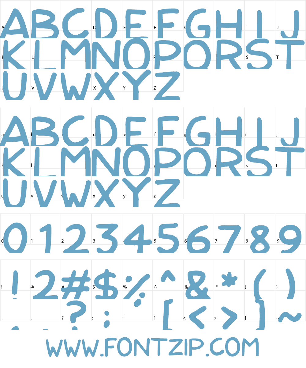 Nerdy Norms Font Character